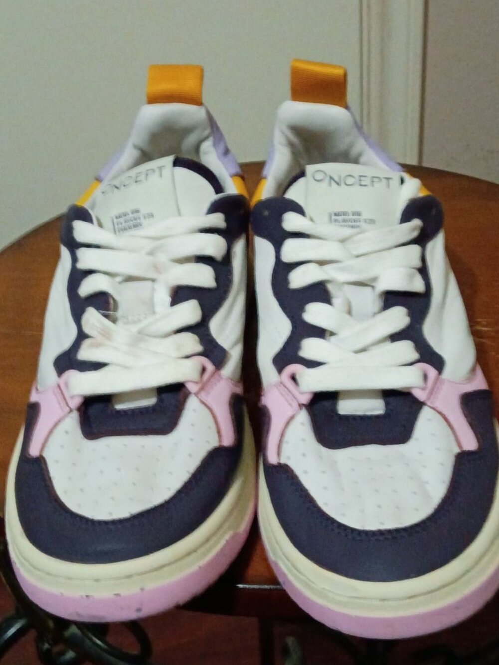 Oncept Phoenix Orchid Multi Sneakers Women’s Size 8.5 Lace-Up Colorblock - Picture 13 of 15
